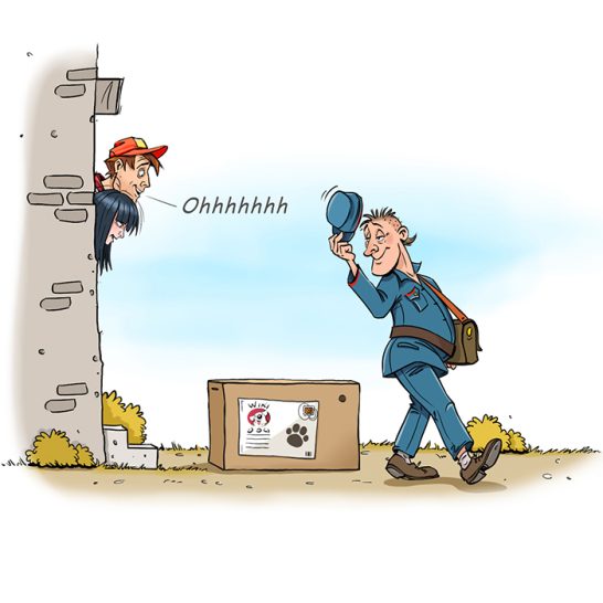 Zuhause angekommen...