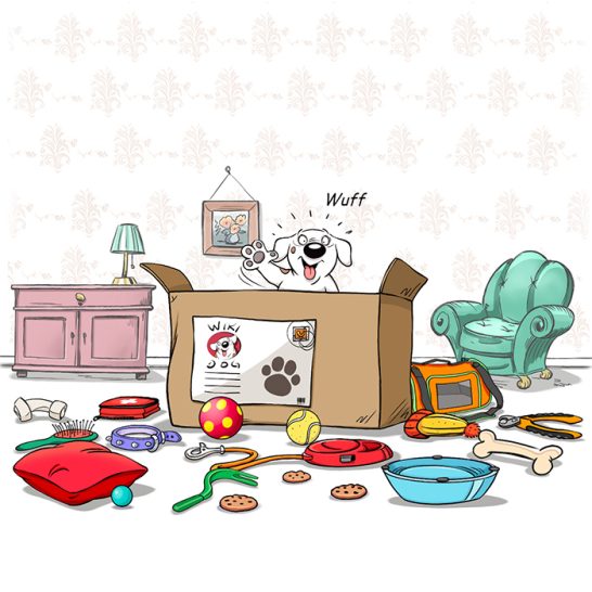 Und da ist er...der kleine WikiDog